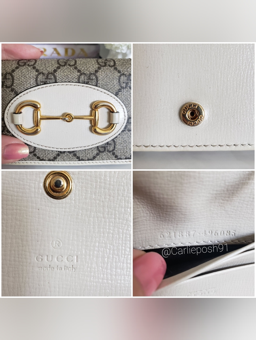Authentic Pre-owned Gucci Horsebit 1955 Compact Wallet - Picture 15 of 16